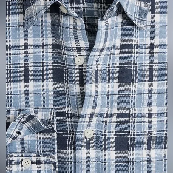 J. CREW Classic Flannel Long Sleeve Shirt/SIZE M - Picture 1 of 5